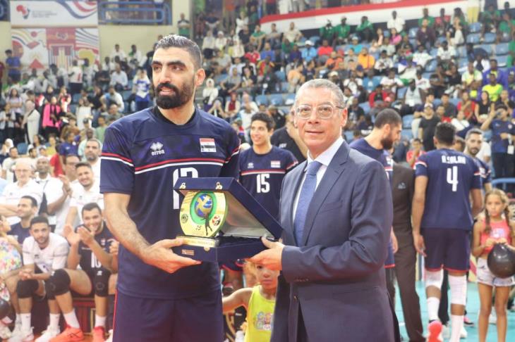 كرة طائرة - احمد صلاح